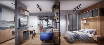 Apartamento, 1 quarto, 34 m² - Foto 4