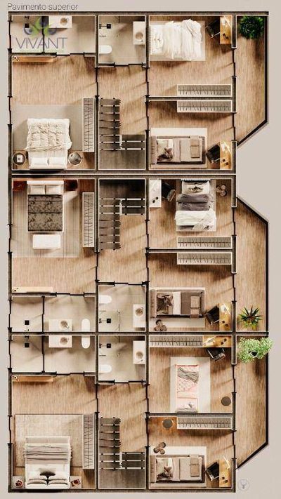 Sobrado, 3 quartos, 108 m² - Foto 3