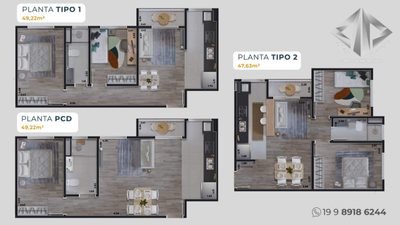 Apartamento, 2 quartos - Foto 5