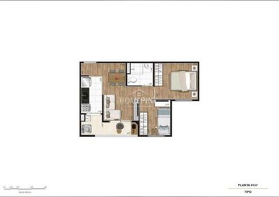 Apartamento, 2 quartos, 42 m² - Foto 5