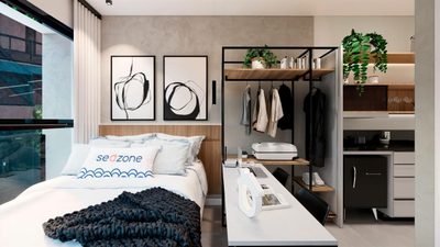 Apartamento, 1 quarto, 17 m² - Foto 2
