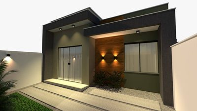 Casa, 2 quartos, 72 m² - Foto 1