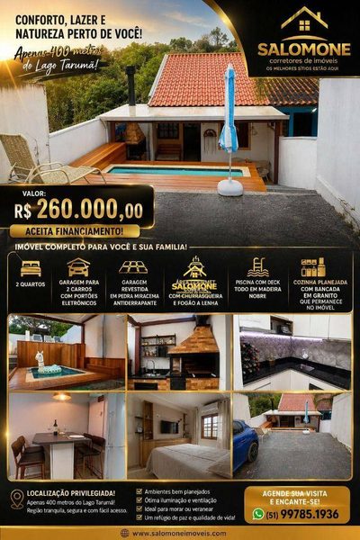 Casa, 2 quartos, 50 m² - Foto 1