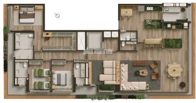 Apartamento, 4 quartos, 246 m² - Foto 4