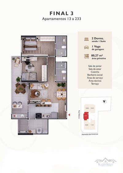 Apartamento, 3 quartos, 111 m² - Foto 4