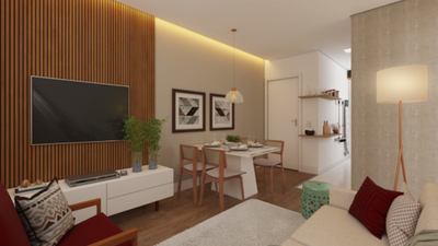 Apartamento, 2 quartos, 40 m² - Foto 2