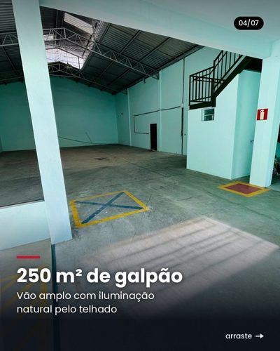 Depósito-Galpão, 250 m² - Foto 4