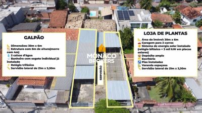 Depósito-Galpão, 450 m² - Foto 1