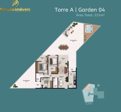 Apartamento, 221 m² - Foto 2