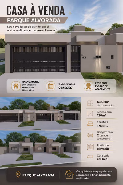 Casa, 63 m² - Foto 1