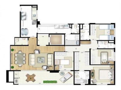 Apartamento, 3 quartos, 305 m² - Foto 4