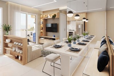 Apartamento, 3 quartos, 58 m² - Foto 3
