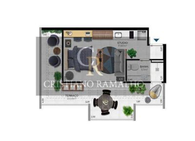Apartamento, 1 quarto, 42 m² - Foto 4