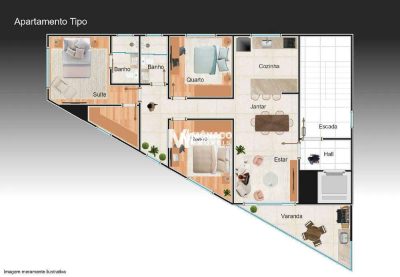 Apartamento, 3 quartos, 98 m² - Foto 4