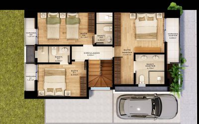 Casa, 4 quartos, 138 m² - Foto 2