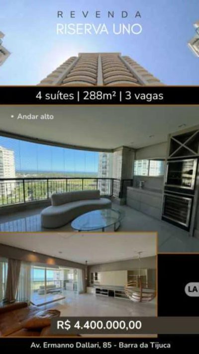 Apartamento, 4 quartos, 288 m² - Foto 1