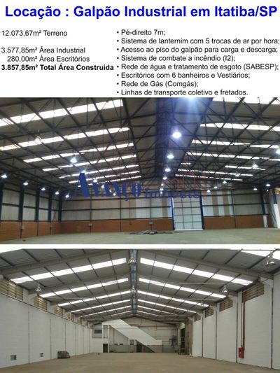 Depósito-Galpão, 3857 m² - Foto 1