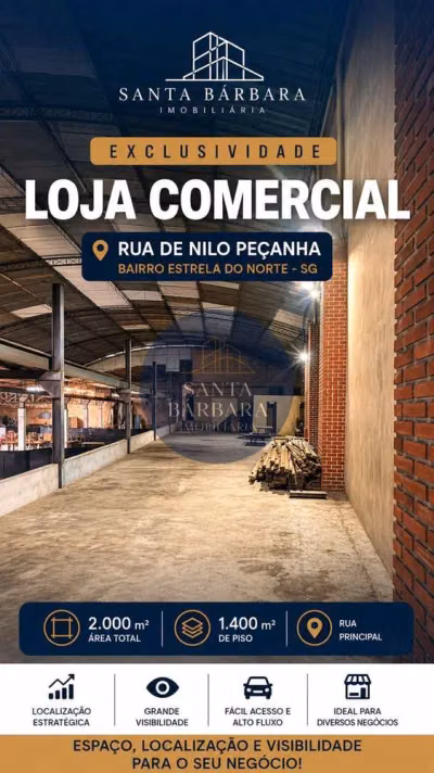 Loja-Salão, 1400 m² - Foto 2