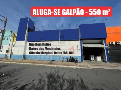 Depósito-Galpão, 550 m² - Foto 1