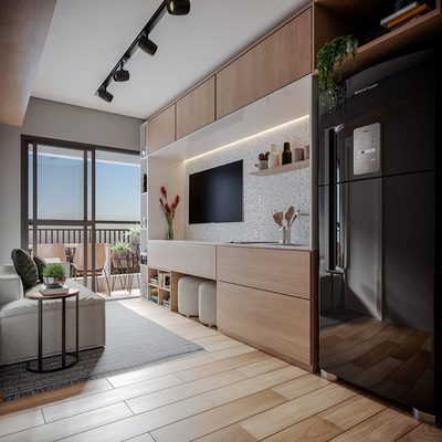 Apartamento, 2 quartos, 48 m² - Foto 2