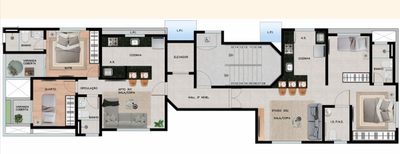 Apartamento, 2 quartos, 56 m² - Foto 4