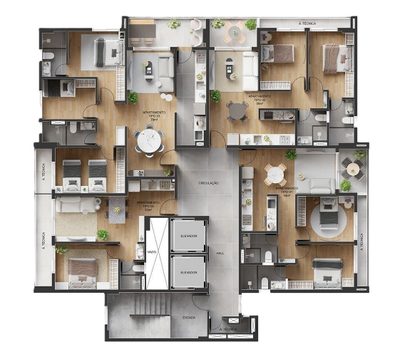 Apartamento, 3 quartos, 82 m² - Foto 3
