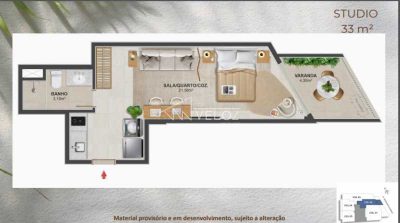 Apartamento, 2 quartos, 1 m² - Foto 1