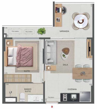 Apartamento, 3 quartos, 111 m² - Foto 2