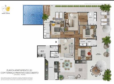 Apartamento, 4 quartos, 105 m² - Foto 3