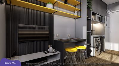 Apartamento, 1 quarto, 28 m² - Foto 4