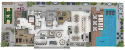 Cobertura, 4 quartos, 296 m² - Foto 3