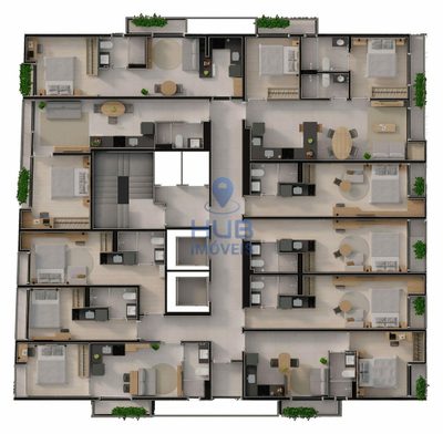 Kitnet-Studio, 23 m² - Foto 1