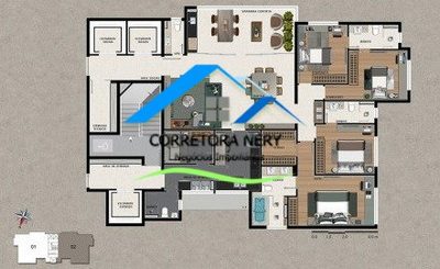 Apartamento, 4 quartos - Foto 2