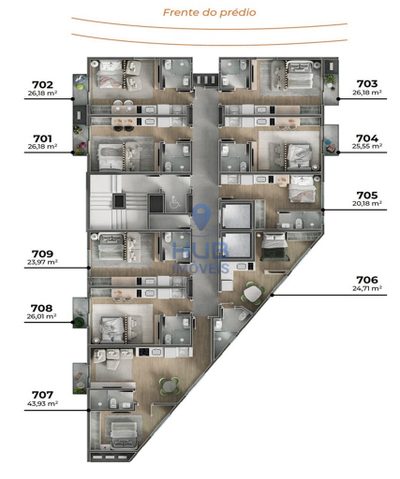 Apartamento, 1 quarto, 37 m² - Foto 4
