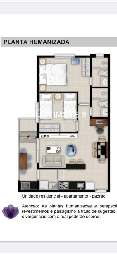 Apartamento, 2 quartos, 63 m² - Foto 4