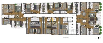 Apartamento, 1 quarto, 44 m² - Foto 3