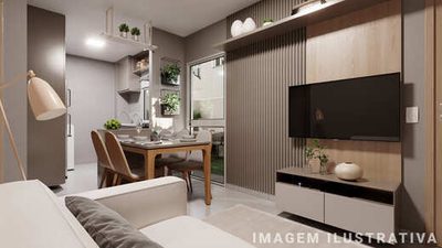 Apartamento, 2 quartos, 40 m² - Foto 3