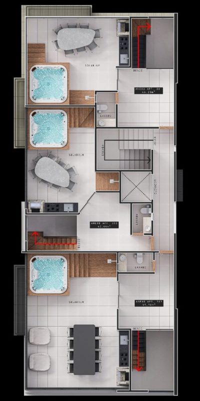 Apartamento, 2 quartos, 7 m² - Foto 5