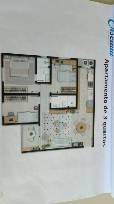 Apartamento, 2 quartos, 55 m² - Foto 3