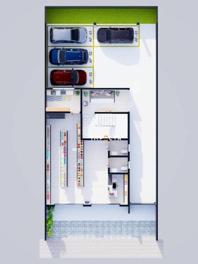 Loja-Salão, 85 m² - Foto 2