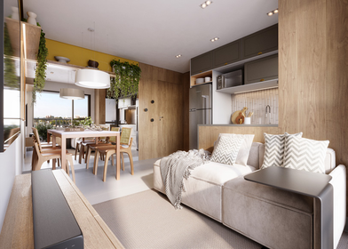 Apartamento, 2 quartos, 46 m² - Foto 4