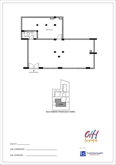 Loja-Salão, 93 m² - Foto 4