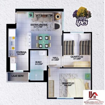 Apartamento, 2 quartos, 47 m² - Foto 5