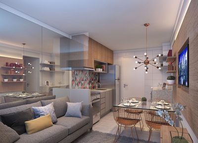 Apartamento, 1 quarto, 26 m² - Foto 3