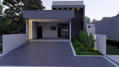 Casa de Condomínio, 3 quartos - Foto 2