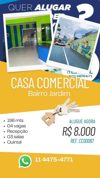 Loja-Salão, 198 m² - Foto 1