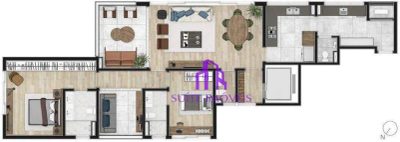 Apartamento, 3 quartos, 194 m² - Foto 4