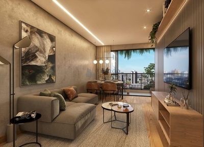 Apartamento, 2 quartos, 51 m² - Foto 1