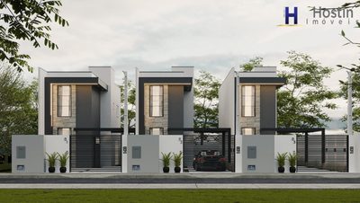Sobrado, 2 quartos, 64 m² - Foto 1