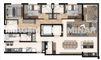 Apartamento, 3 quartos, 151 m² - Foto 4